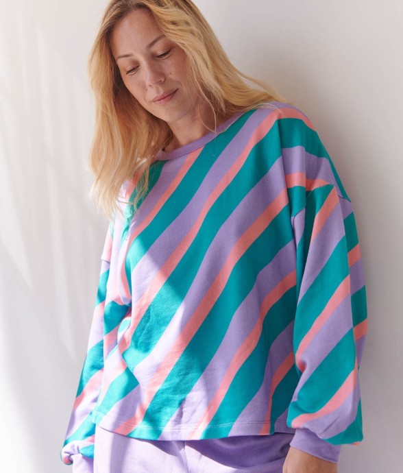 Sweat Coton Imprimé...