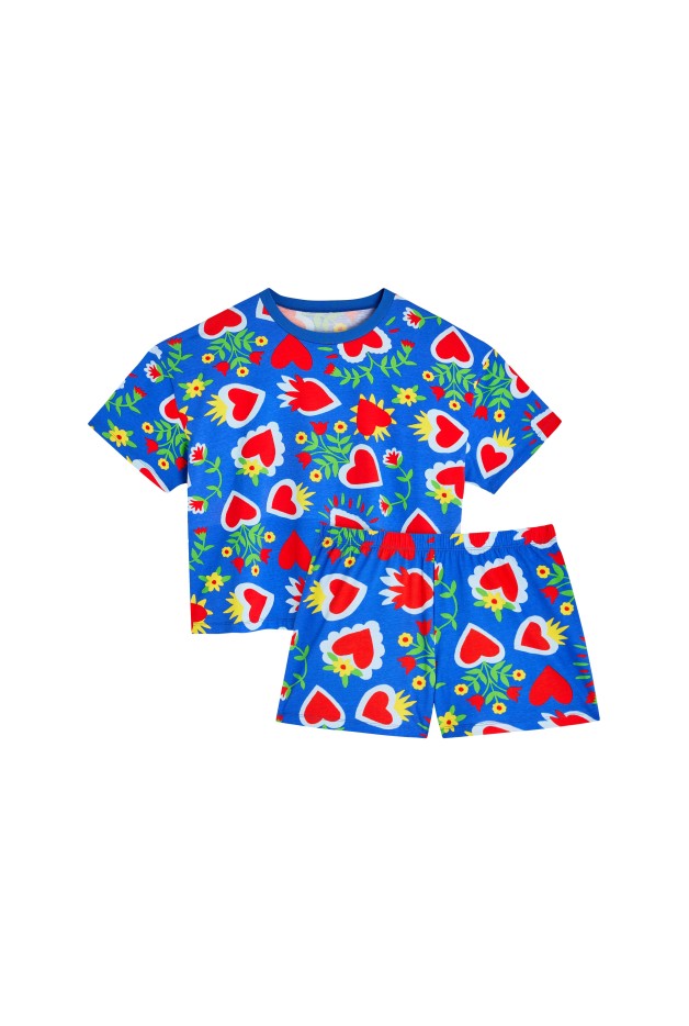 Pyjama Short En Coton Sacré Coeur