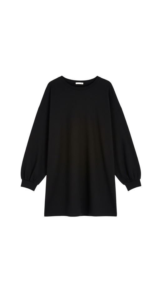 Robe Sweat Coton Bio Noir