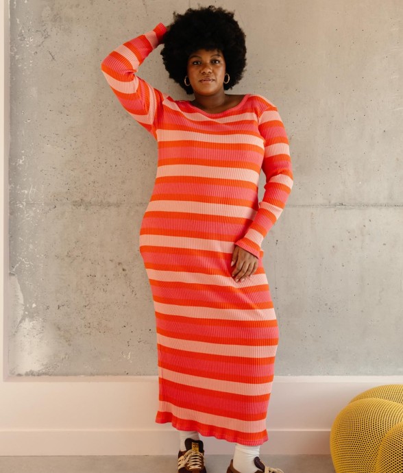 Robe Tube Coton Imprimé...