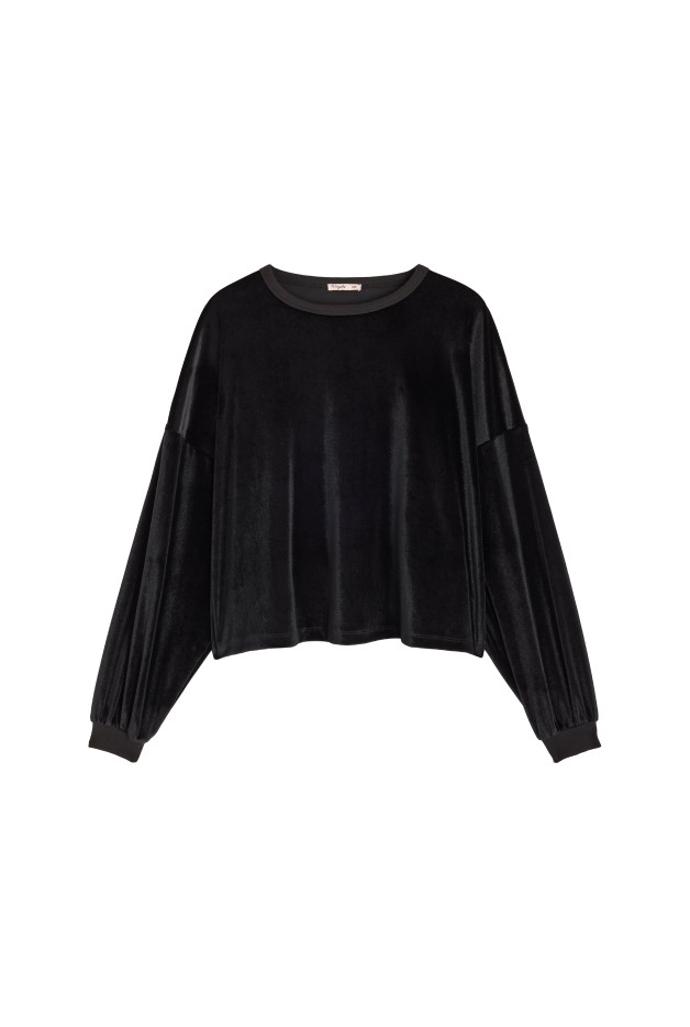 Sweat Velours Noir