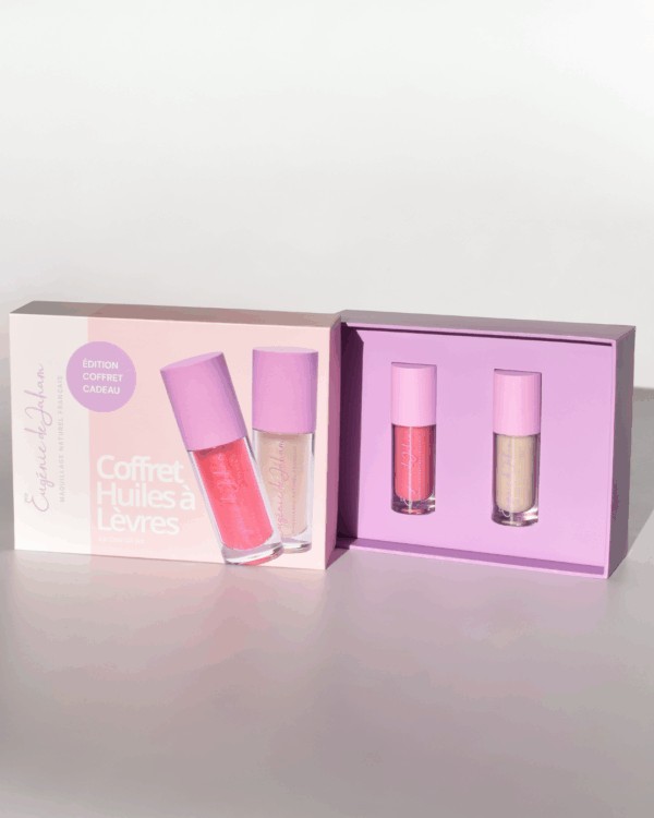 Coffret d'huiles à lèvres Bio