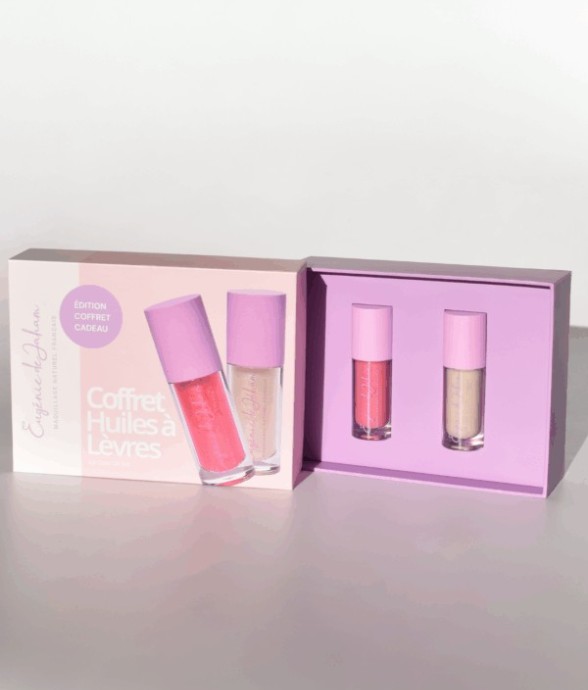 Coffret d'huiles à lèvres Bio