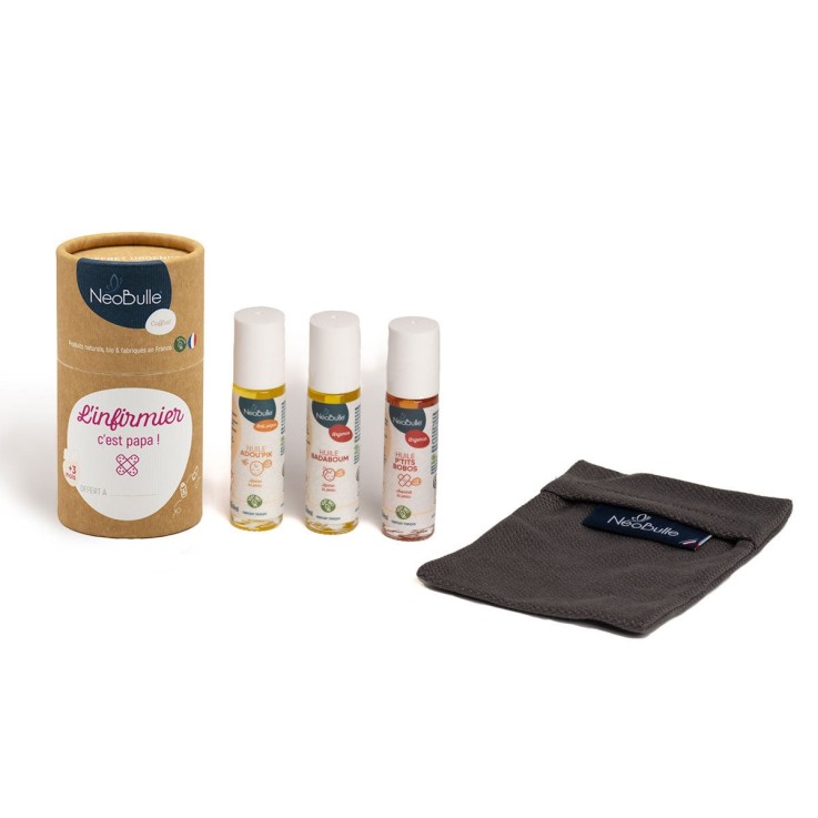 L'infirmier c'est papa, coffret d'urgence des petits