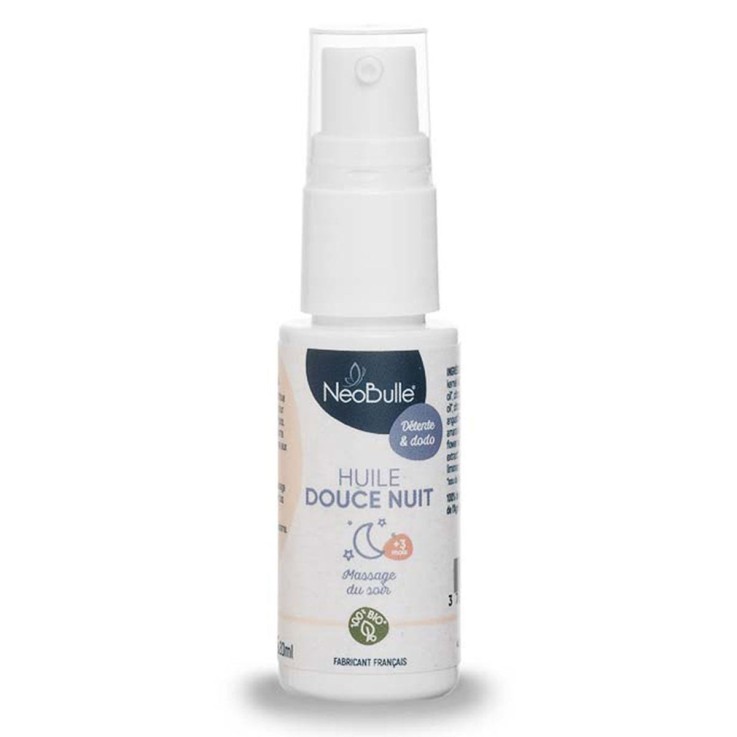Huile Douce Nuit, massage du soir (20 ml)