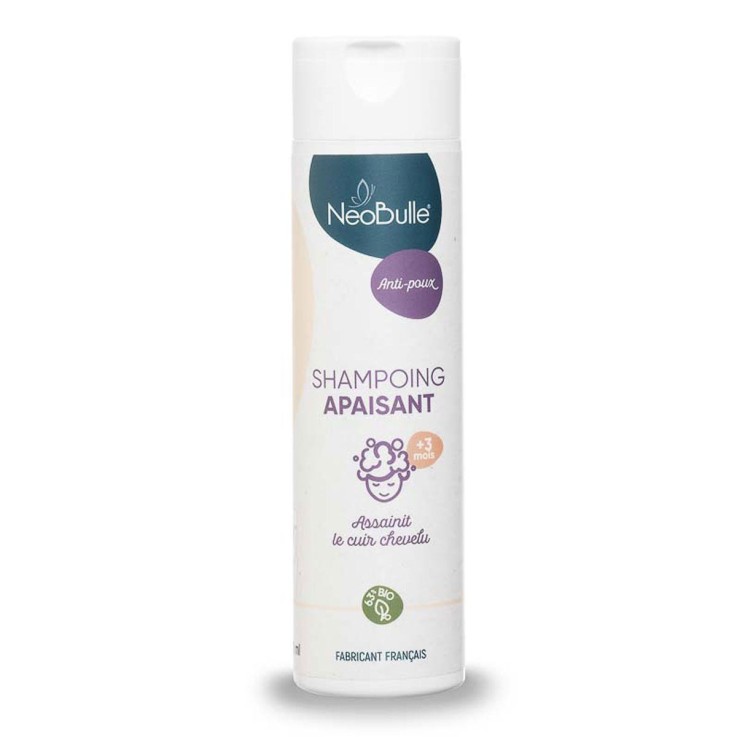 Shampoing Anti Poux Apaisant Bio (200 ml)