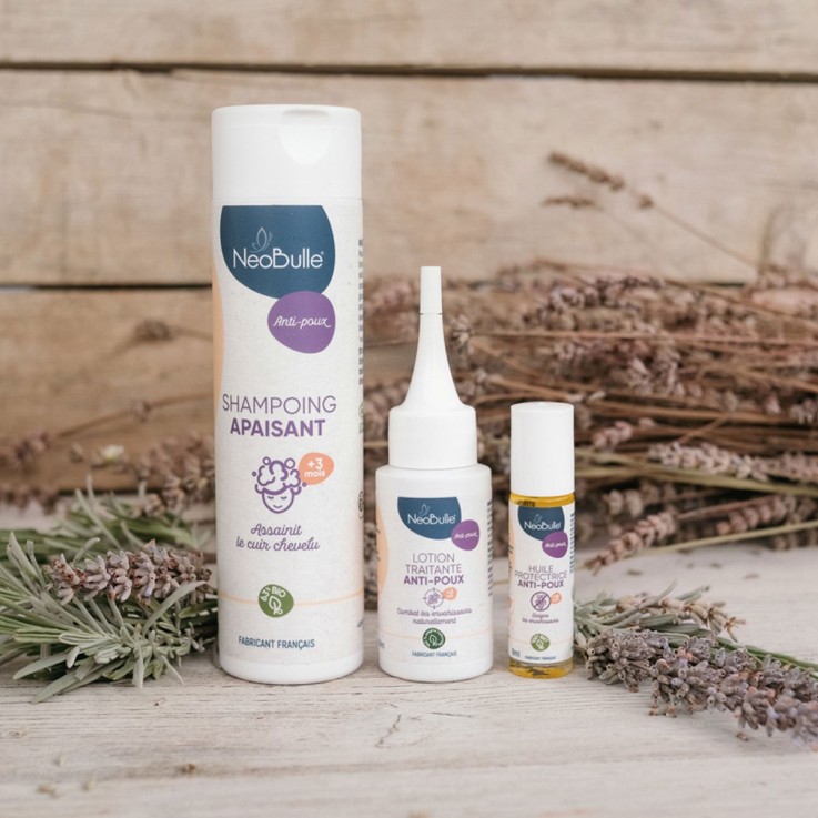 Shampoing Anti Poux Apaisant Bio (200 ml)