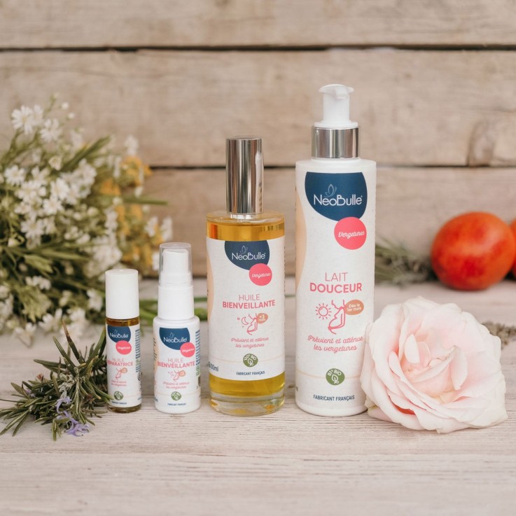 Huile réparatrice Vergetures Bio (9 ml)