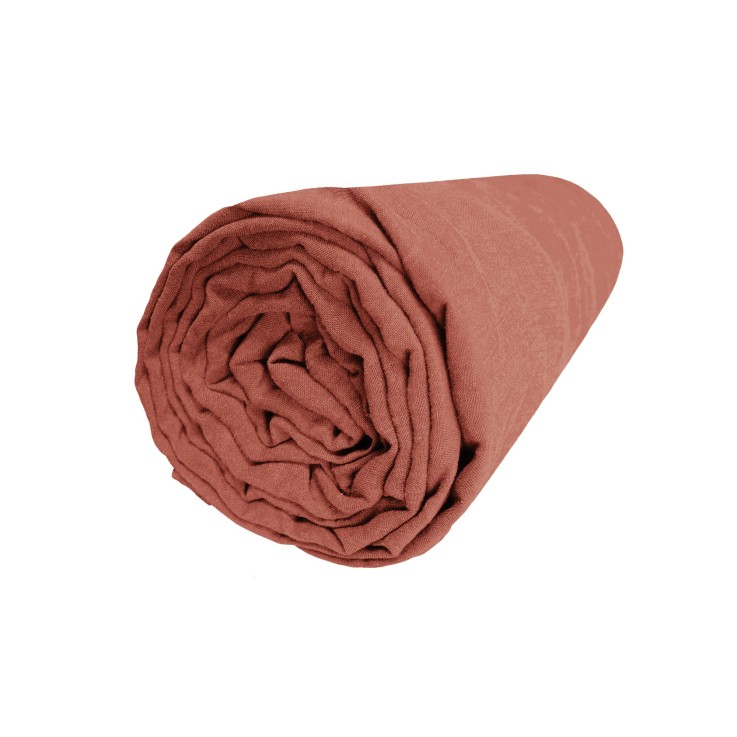 Drap housse lin lavé bonnet 30cm