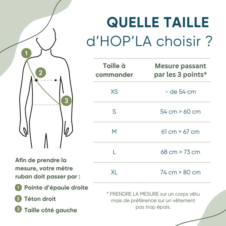 Porte-bébé d'appoint Hop'la Coton Bio