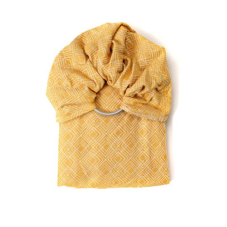 Écharpe de portage sans nœud Sling Jacquard Coton Bio