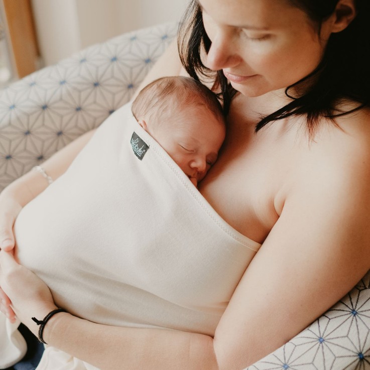 Écharpe de portage Peau à Peau Coton Bio