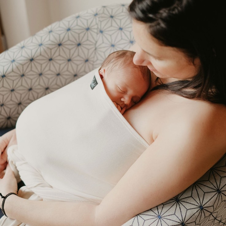 Écharpe de portage Peau à Peau Coton Bio