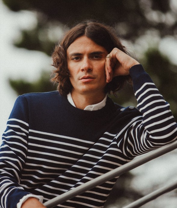 Pull marin rayé Armel laine...