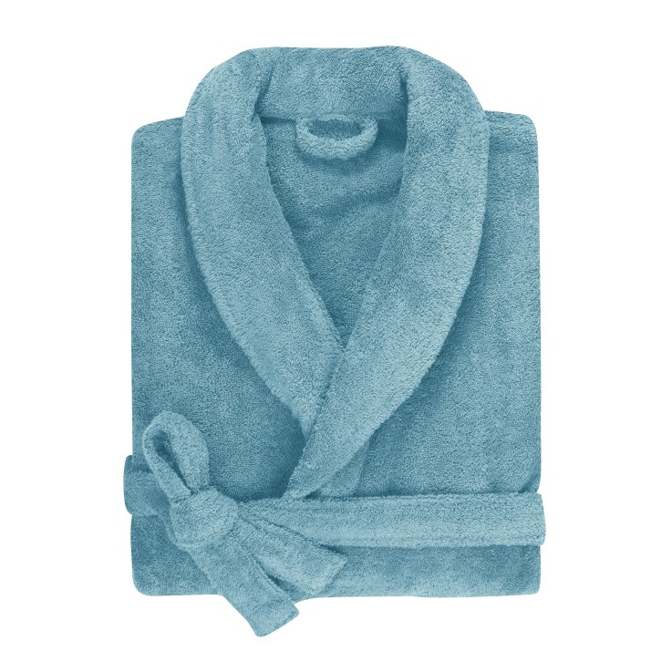 Peignoir col châle Coton Bio