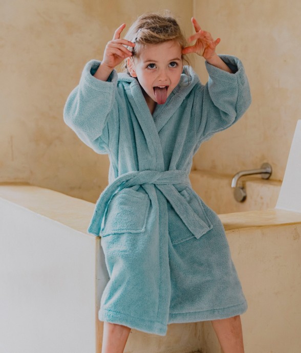 Peignoir à capuche enfant...
