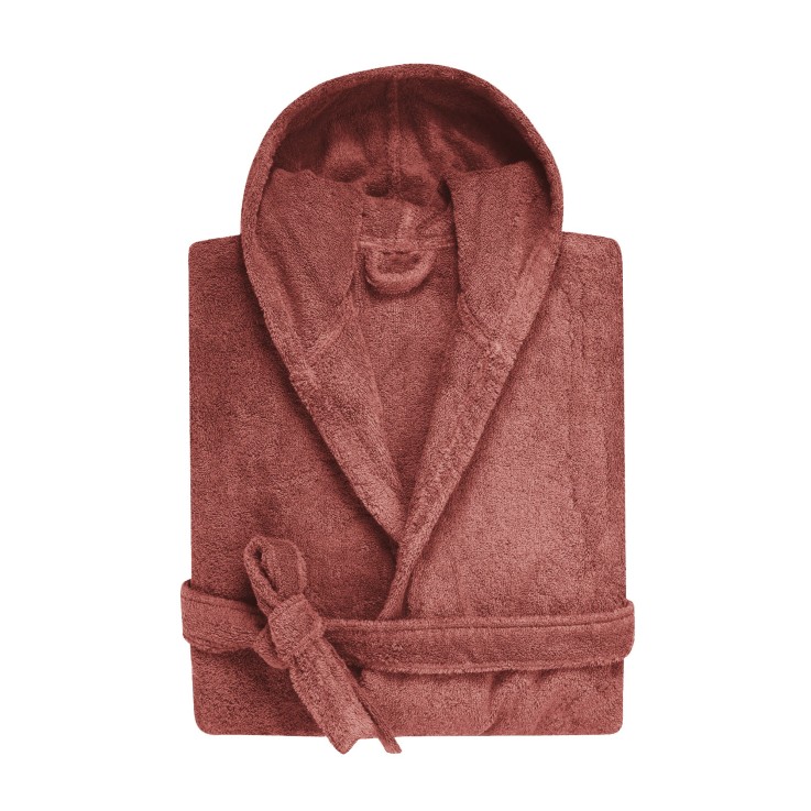 Peignoir à capuche enfant Coton Bio