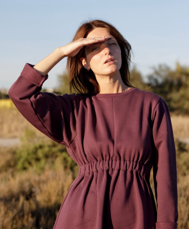 Robe Pull Carmel Coton Bio