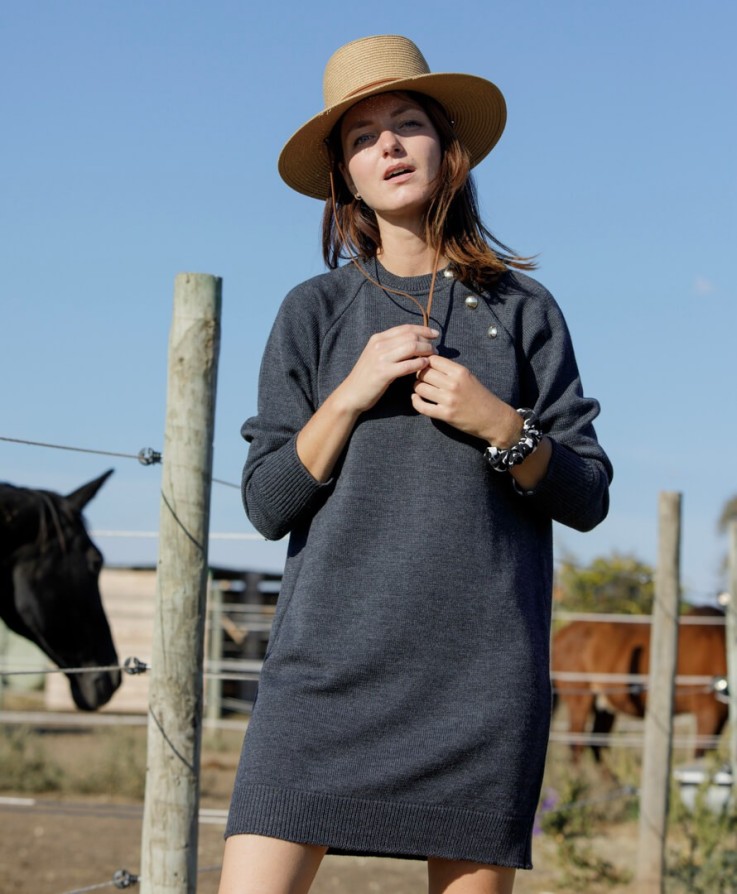 Robe Pull Holly en Laine mérinos
