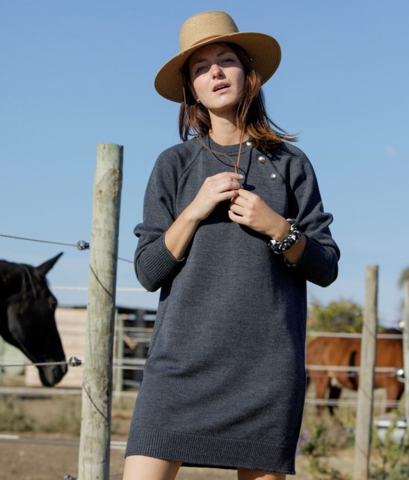 Robe Pull Holly en Laine...