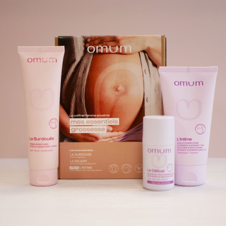 Coffret cadeau Mes Essentiels grossesse kit femme enceinte et future maman