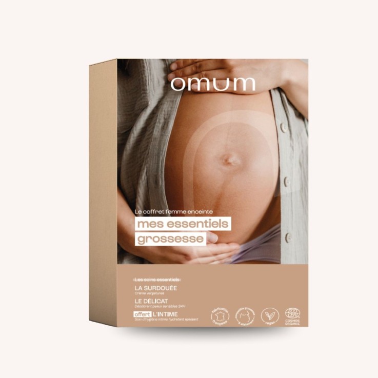 Coffret cadeau Mes Essentiels grossesse kit femme enceinte et future maman