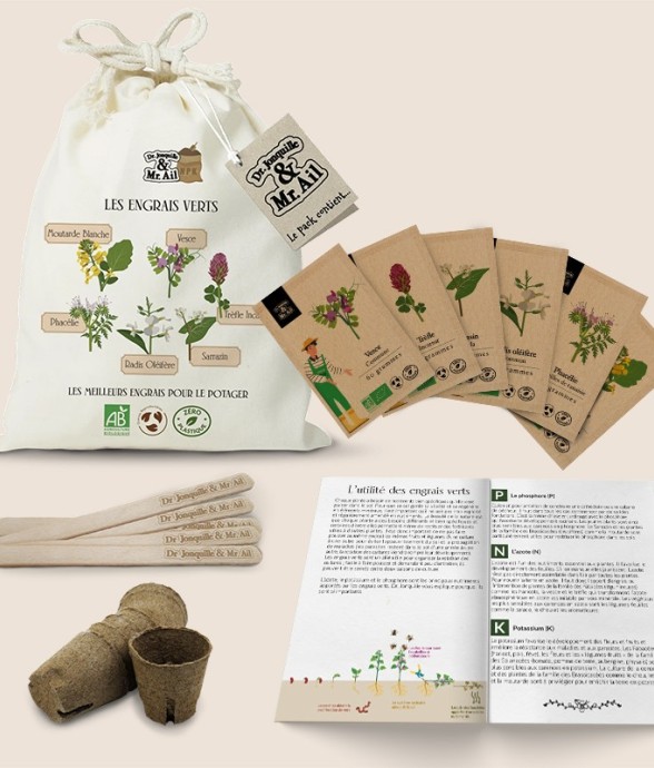 Kit de graines bio - Les...