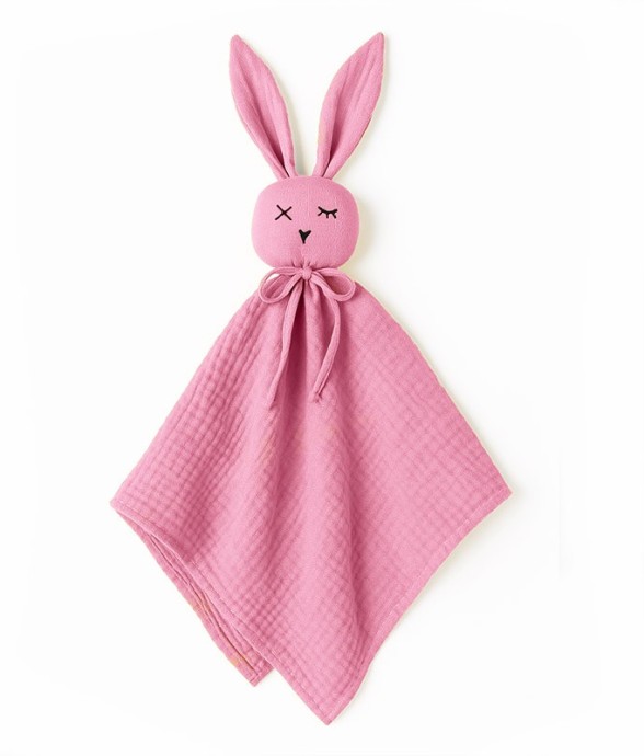 Doudou Lange Rose en Coton Bio