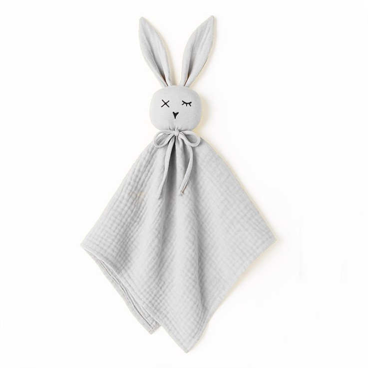 Doudou Lange Blanc en Coton Bio