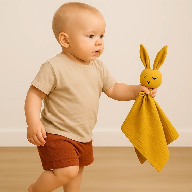 Doudou Lange Honey en Coton Bio