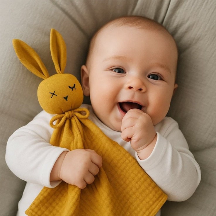 Doudou Lange Honey en Coton Bio