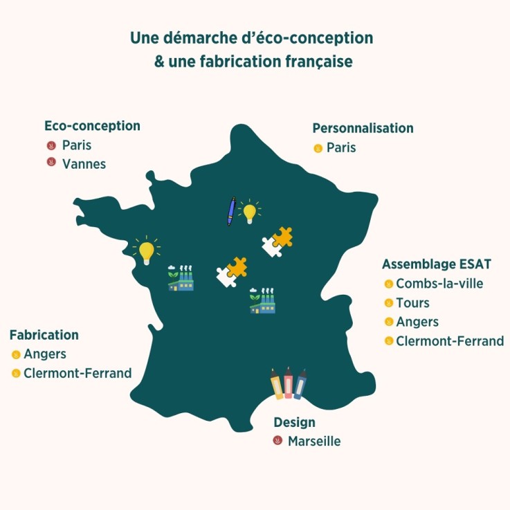 Binibox en polymère bio-composite
