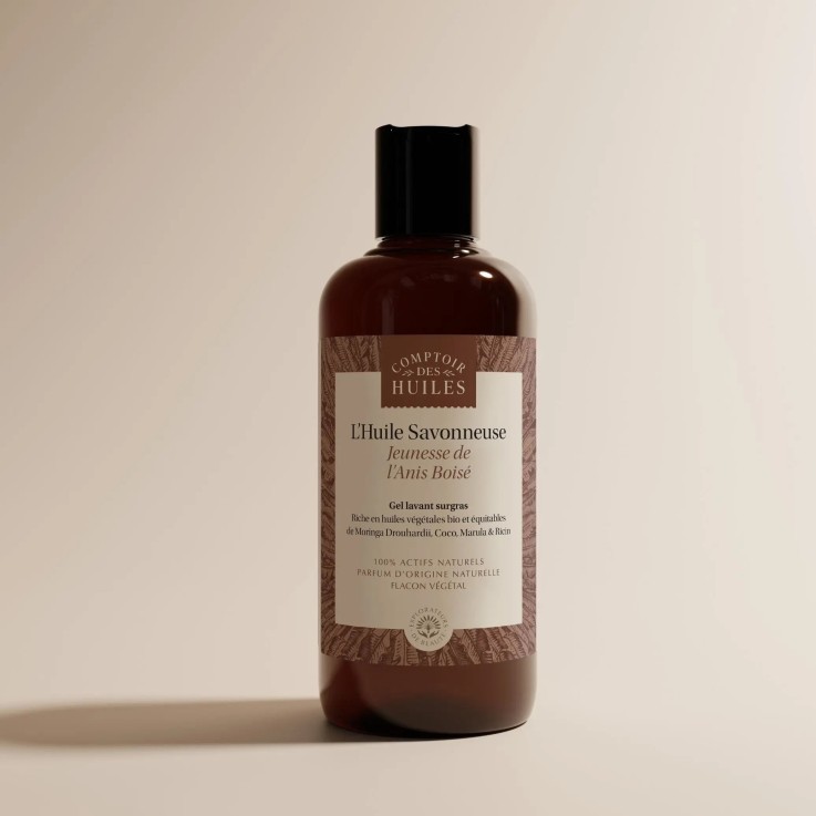 Huile de Douche Sans Parfum (250ml) Bio