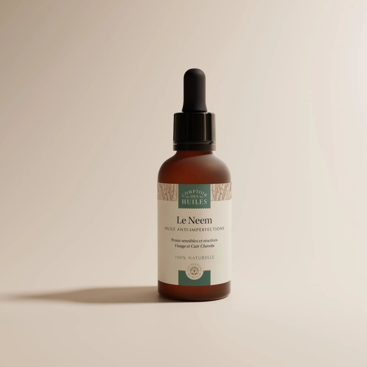 Huile de Neem Anti-Imperfections (50ml) Bio