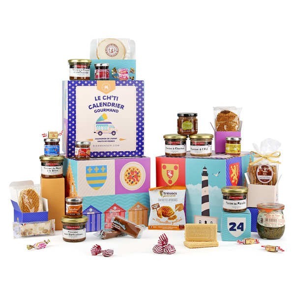 Calendrier de l'avent Le Ch'ti Calendrier Gourmand
