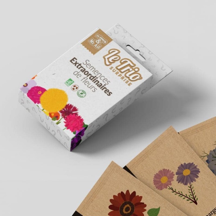 Le trio surprise - Fleurs