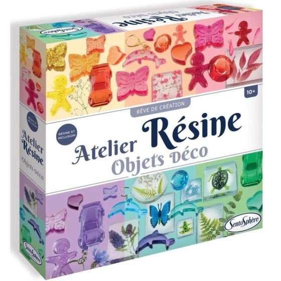 Atelier de résine : objets déco