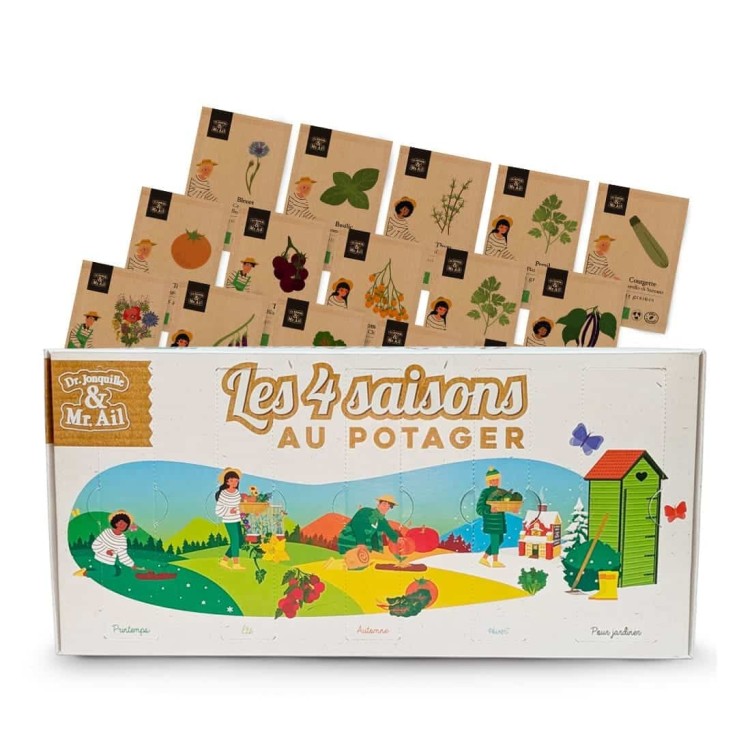 Calendrier Les 4 saisons au potager