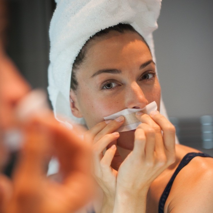 Bandes de Cire Froide Bio Visage x20