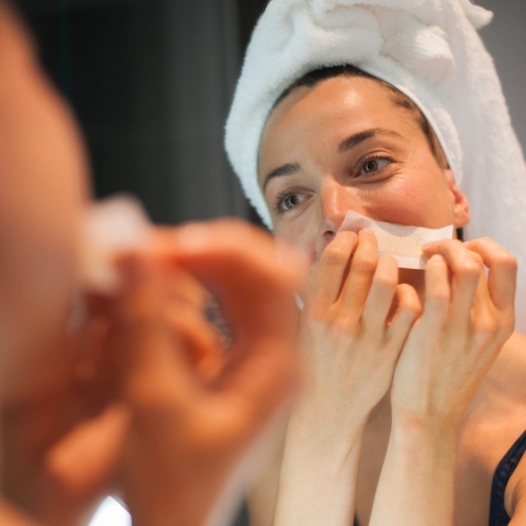 Bandes de Cire Froide Bio Visage x20