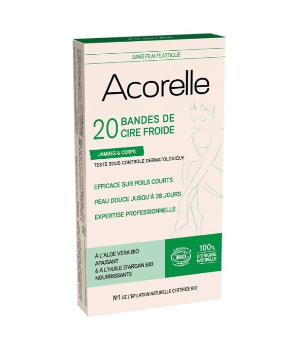 Bandes de Cire Froide Bio...