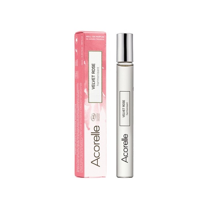 Coffret eau de parfum Velvet Rose certifiée bio (50ml & 10ml)