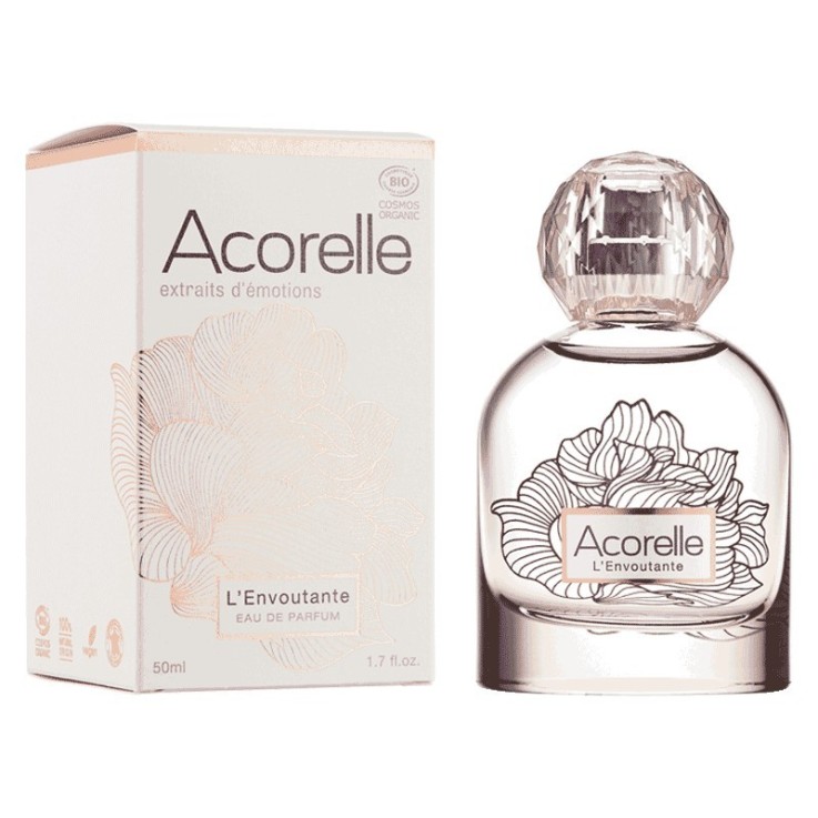 Coffret eau de parfum L'envoûtante certifiée bio (50ml & 10ml)