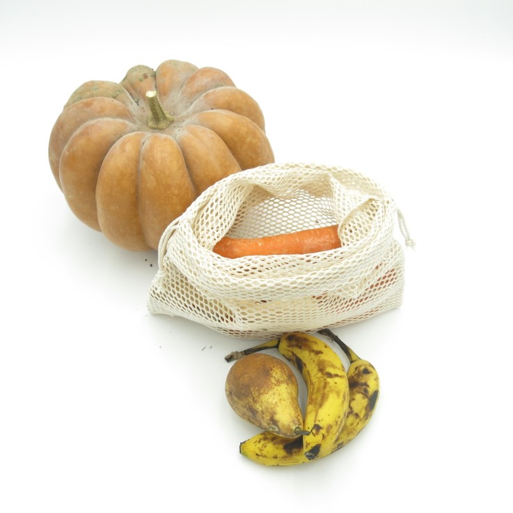 Filet à fruits et légumes en Coton Bio (M)