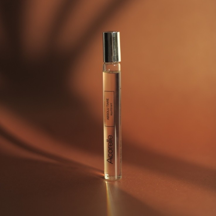 Eau de parfum roll-on Absolu Tiaré certifiée bio (10ml)