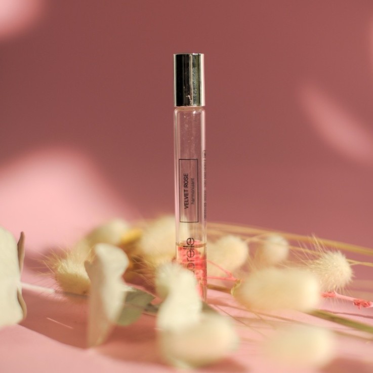 Eau de parfum roll-on Velvet Rose certifiée bio (10ml)