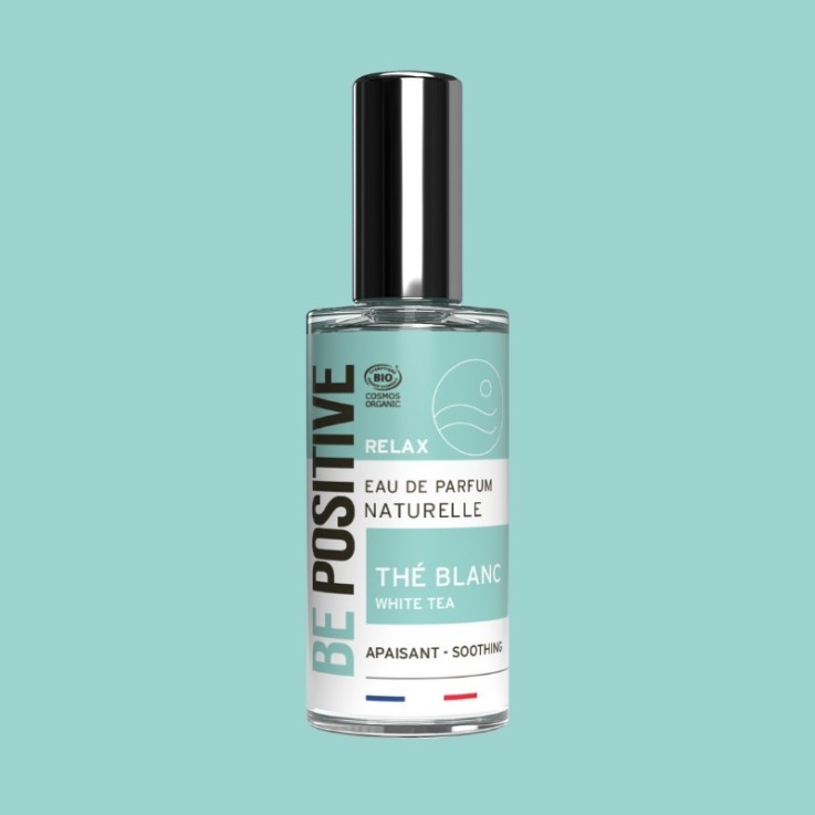 Eau de parfum certifiée bio Relax - Thé blanc (50ml)