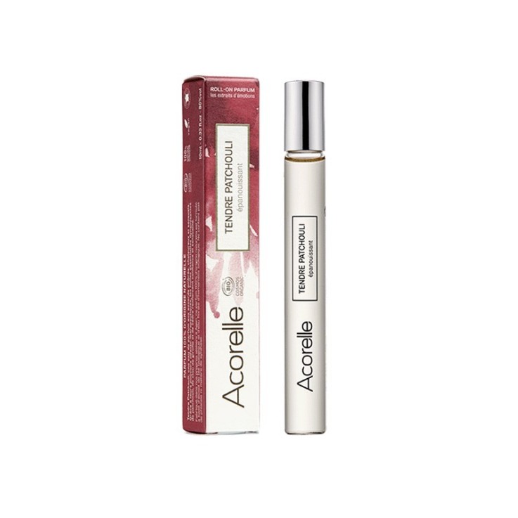 Eau de parfum roll-on Tendre Patchouli certifiée bio (10ml)
