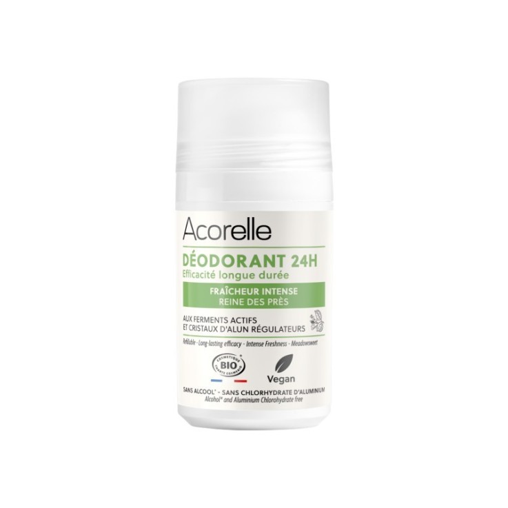 Déodorant roll-on 24h fraîcheur intense certifié bio (50ml)