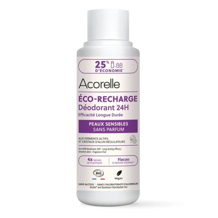Déodorant éco-recharge Peaux Sensible